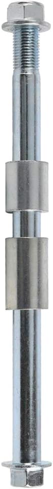 15mm PITBIKE FRONT WHEEL SPINDLE 250mm WITH 36mm & 25mm SPACERS