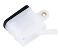 REAR BRAKE FLUID SQUARE RESERVOIR WITH 45 BOTTOM OUTLET