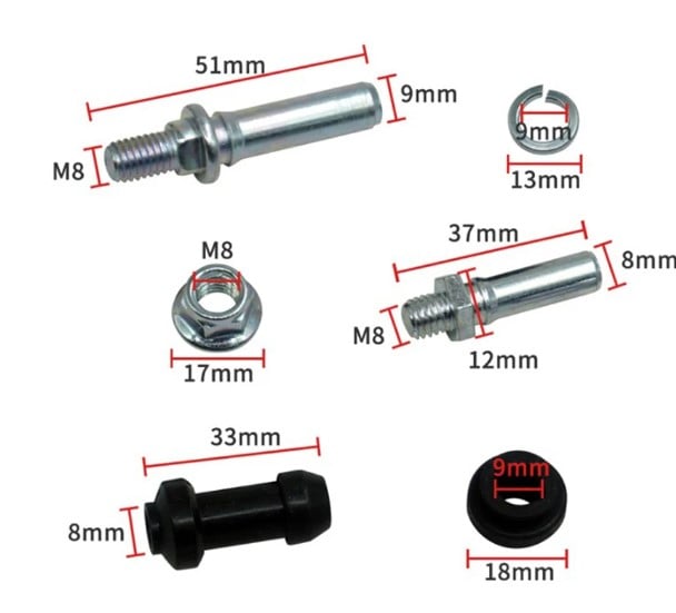 FRONT BRAKE CALIPER REBUILD KIT CRF KXF RMZ YZF HONDA KAWASAKI SUZUKI YAMAHA