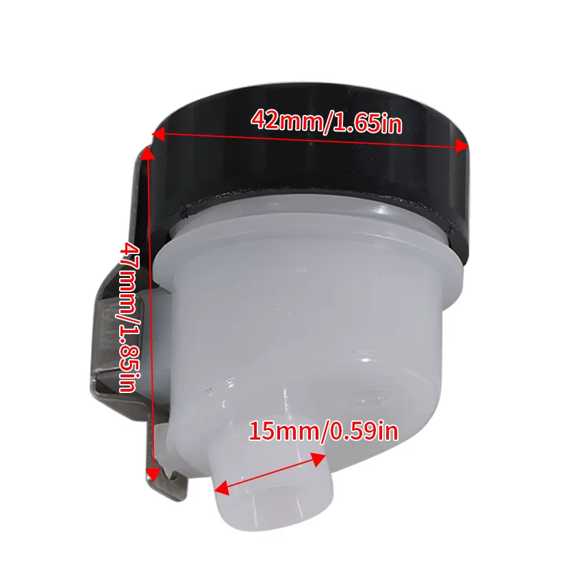 CLUTCH MASTER CYLINDER RESERVOIR CUP 97-16 HONDA SUZUKI CBR VTR RVT RC51 CB GSXR 1000 22887-MBB-006