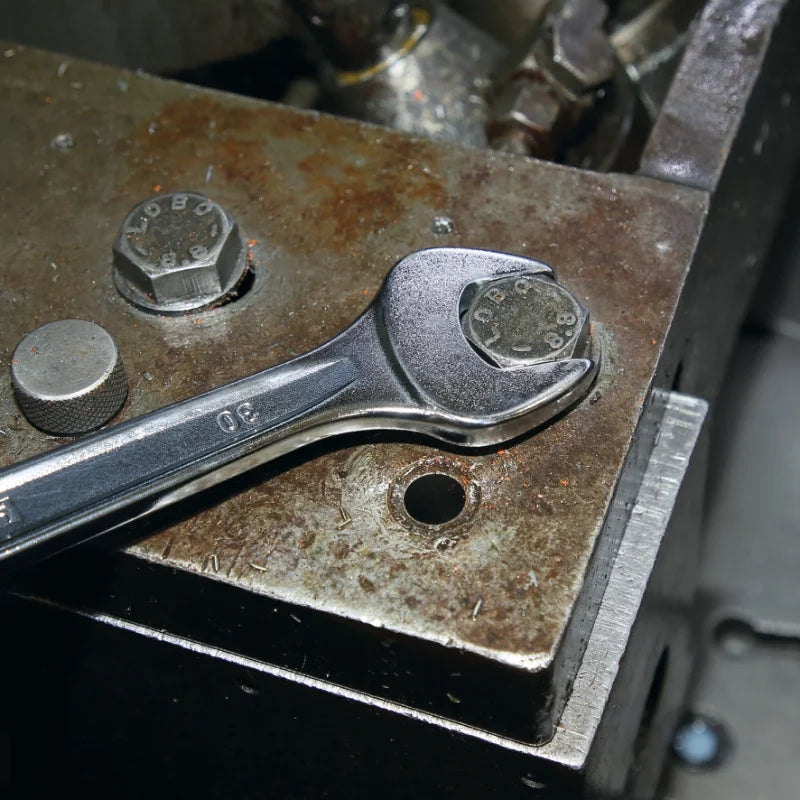 Combination Spanner Wrench Open Offset Ring Ends Chrome-Plated 8mm - Beta Tools 42 8