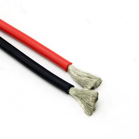2 METER SILICON WIRE 8AWG HEATPROOF SILICONE 1 METER RED+1 METER BLACK BATTERY CABLE