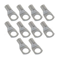 12mm RING TERMINAL COPPER 70mm2, TO SUIT CABLE 9.5mm, PACK OF 10