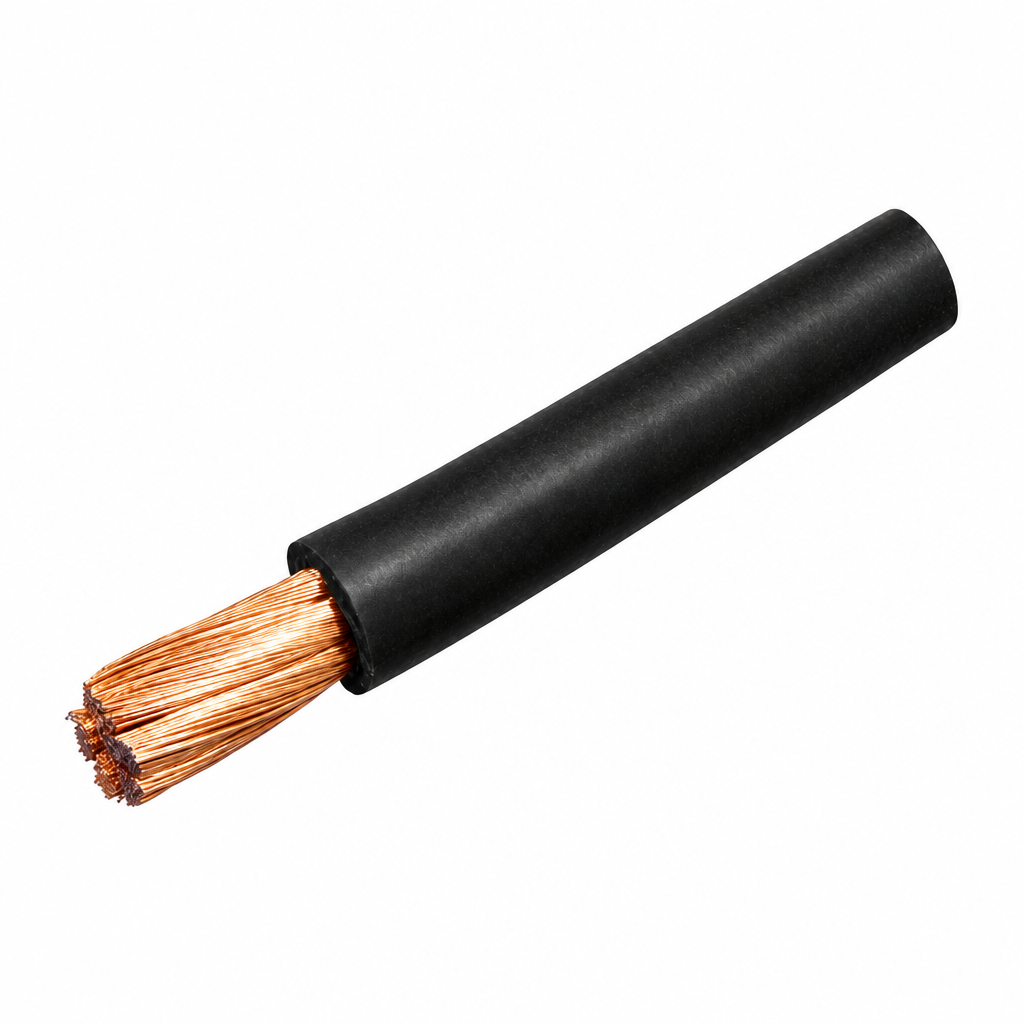 BATTERY WELDING CABLE 60mm² X 10m BLACK 415A 805/0.30