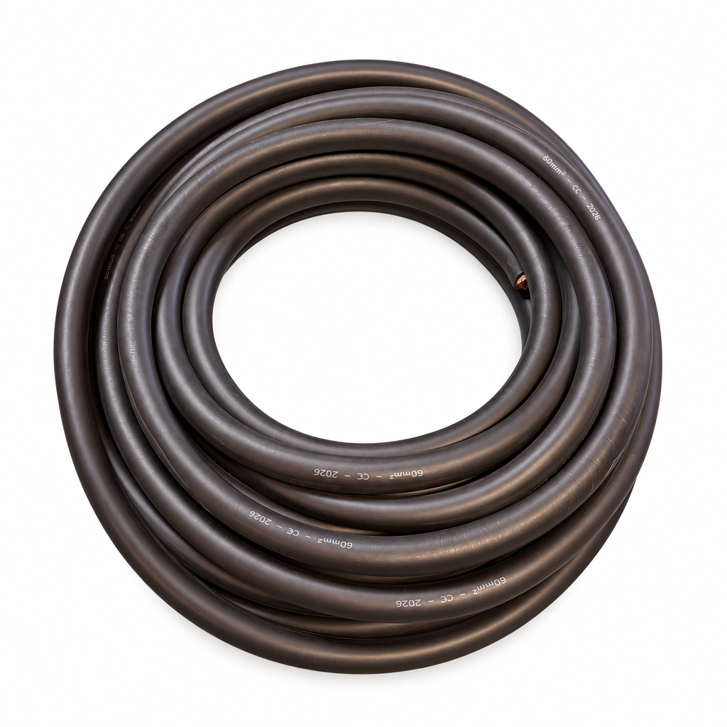 BATTERY WELDING CABLE 60mm² X 10m BLACK 415A 805/0.30