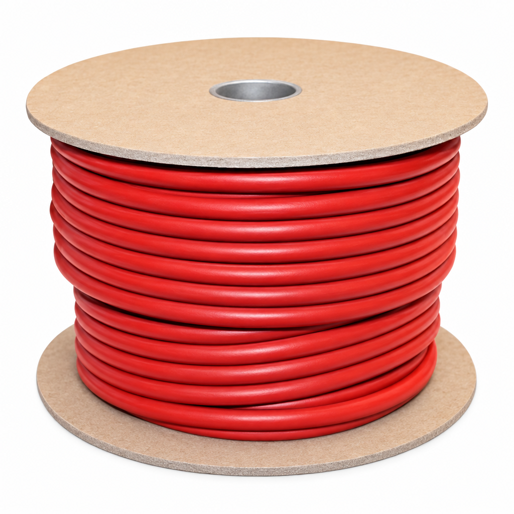 BATTERY WELDING CABLE 60mm² X 10m RED 415A 805/0.30