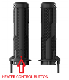 ATV HEATED GRIP SET 22mm 7/8 WITH THUMB WARMER UNIVERSAL