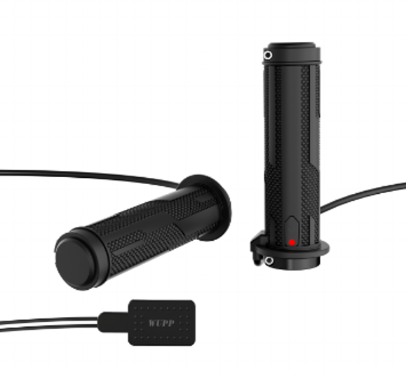 ATV HEATED GRIP SET 22mm 7/8 WITH THUMB WARMER UNIVERSAL