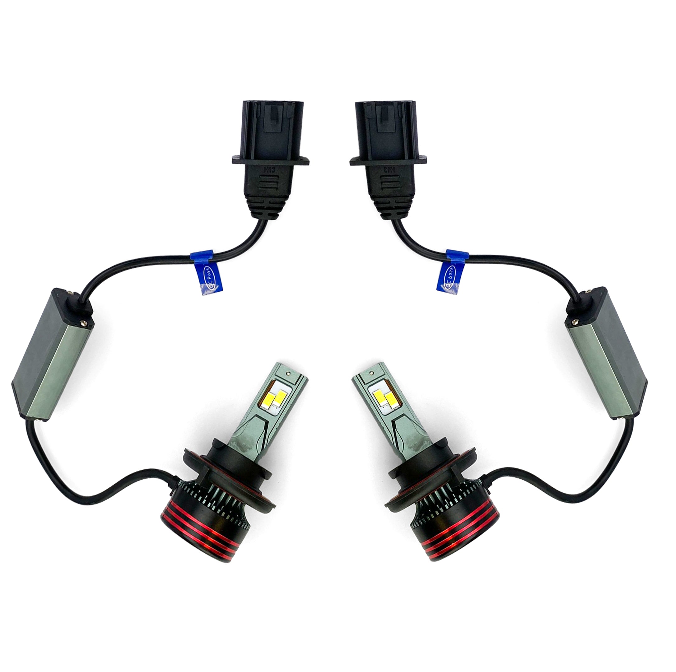 2PCS LED LIGHT BULB 15W 20W IP65 2011-2019 POLARIS 570 800 1000 RZR S XP TRAIL GENERAL 4012279