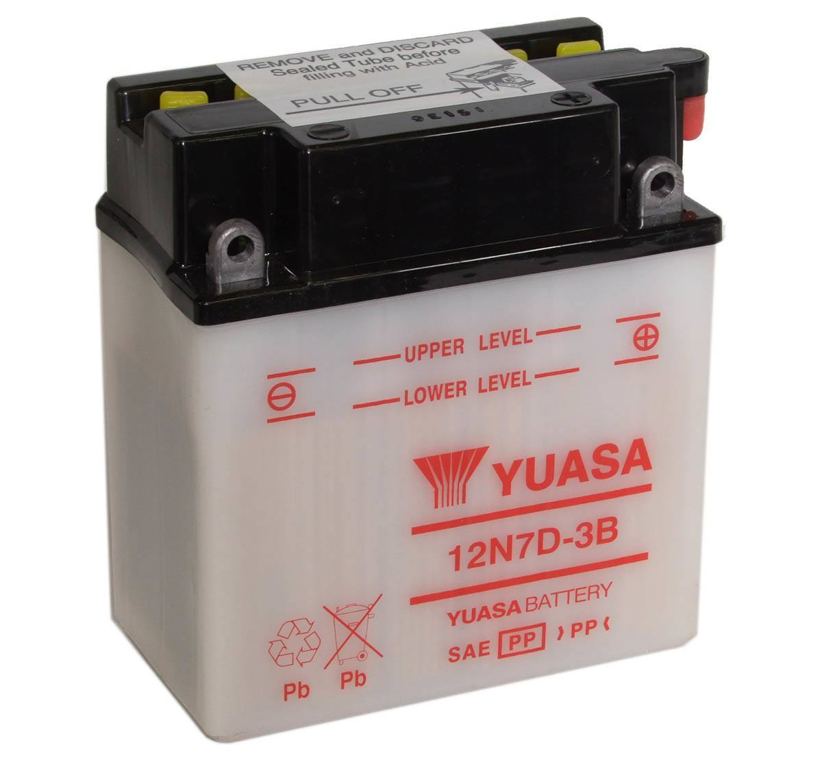 BATTERY 12N7D-3B DC YUASA 4220225
