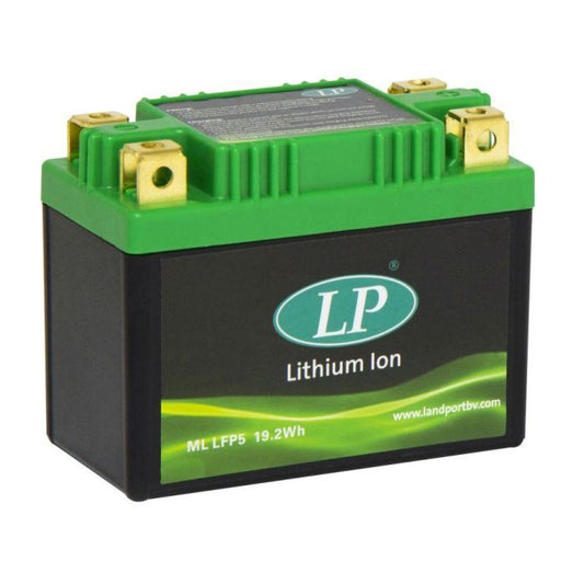 LANDPORT BATTERY LITHIUM 12V LFP5, 12N5-3B, SLA12-4, SLA12-4S, YB4L-A, YB4L-B, YB5L-B SLA12-5