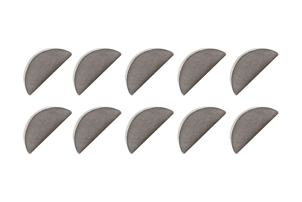WOODRUFF KEY 3.00 x 15.45 x 6.45mm (PACK OF 10) 5392