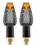 INDICATORS 14 LED 12V CLEAR PAIR TURN SIGNAL E50