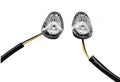INDICATORS CLEAR LENS PAIR BIG EYE LED 12V