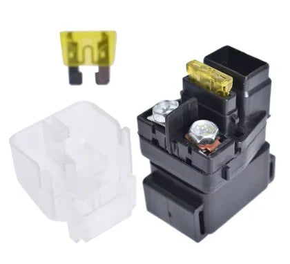 STARTER SOLENOID RELAY LT-Z400 03-08 SUZUKI WITH YELLOW 20AMP FUSE