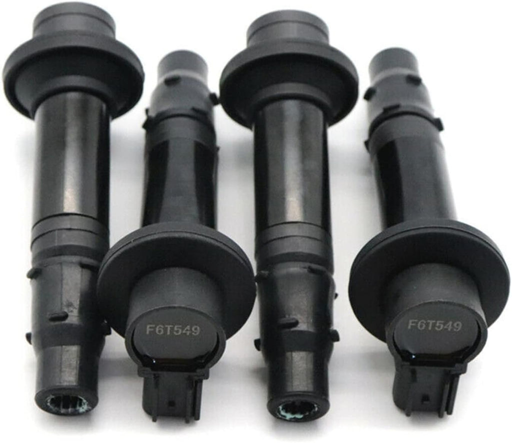 IGNITION COIL KIT 4PCS 1999-2002 YAMAHA YZF R6 5EB823100000 F6T549 5EB-82310-00-00