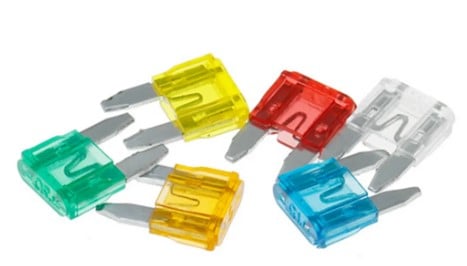 100PCS FUSES BLADE MINI SET 3A 5A 7.5A 10A 15A 20A 25A 30A 35A 40A