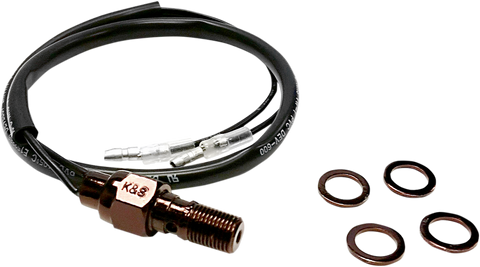 SWITCH BRAKE HYD. M10x1.25mm, K&S 12-0010B BLACK