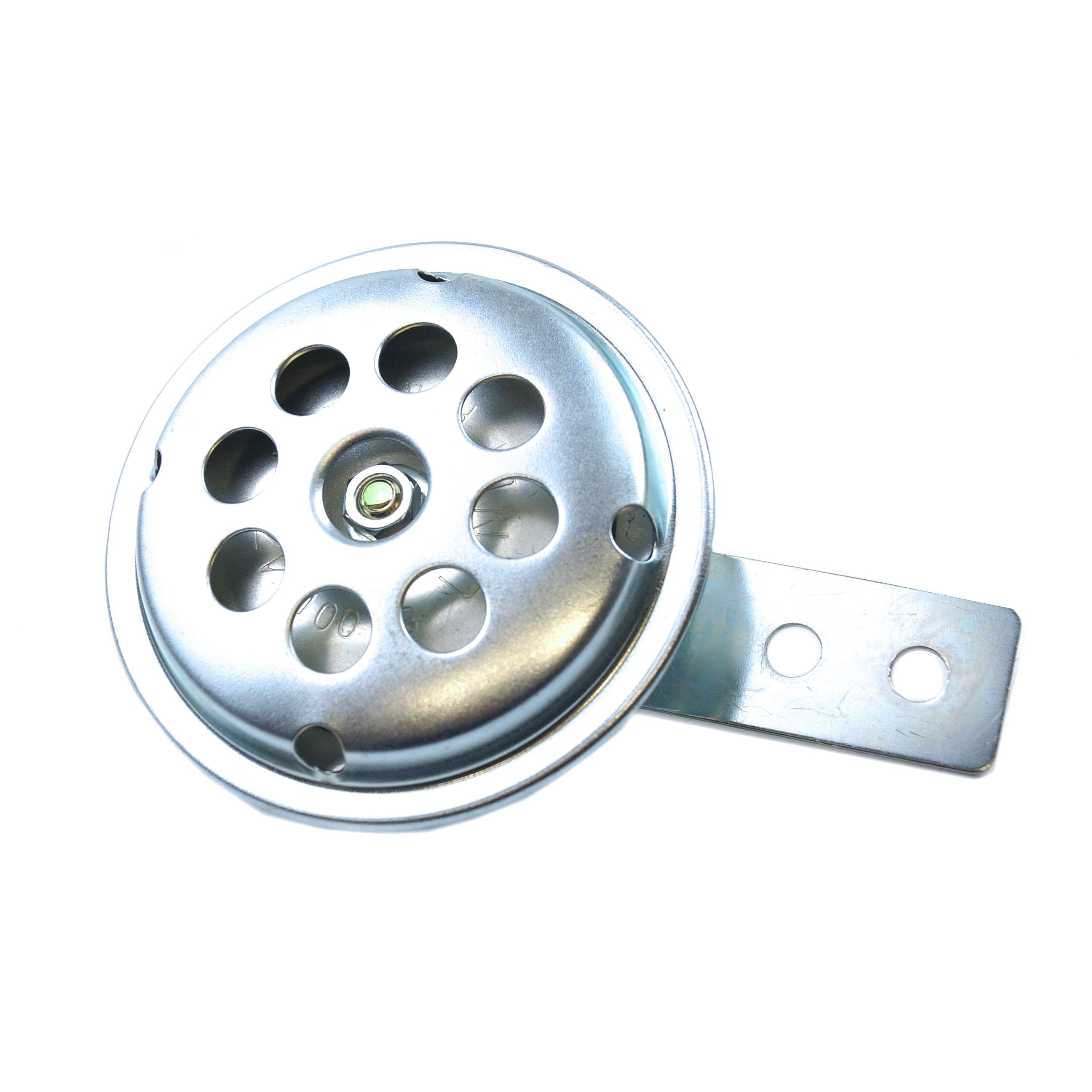 HORN 12V A.C. SMALL 70mm SILVER UNIVERSAL FITMENT