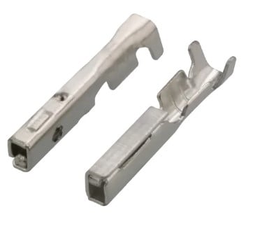 FEMALE TERMINAL PIN PACK 50  0.8mm