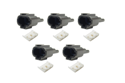 3 PIN MALE CONNECTOR FRM-106, PACK / 5
