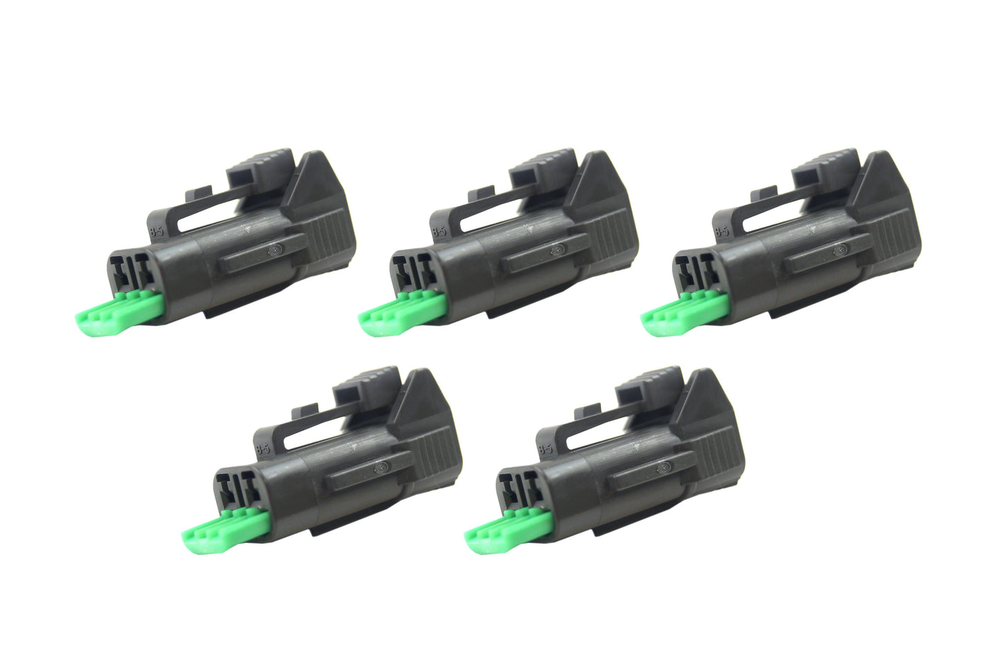 2 PIN MALE CONNECTOR FRM-105, PACK / 5