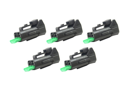 2 PIN MALE CONNECTOR FRM-105, PACK / 5