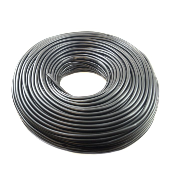 SHEATH PVC COVER 100MTR I.D10mm, FLEXIBL PVC WIRING COVER BLACK