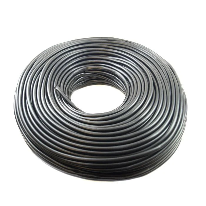 SHEATH PVC COVER 100MTR I.D12mm, FLEXIBL PVC WIRING COVER BLACK