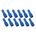 TERMINAL BLUE SPADE FEMALE 10, PACK OF 10 / T6.3mm