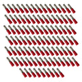 TERMINAL RED MALE BULLET M4 WT63 PACK OF 100