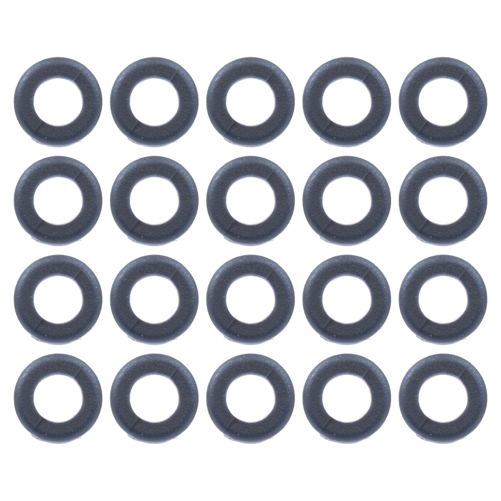 9MM RUBBER GROMMET WIRING, PACK OF 20
