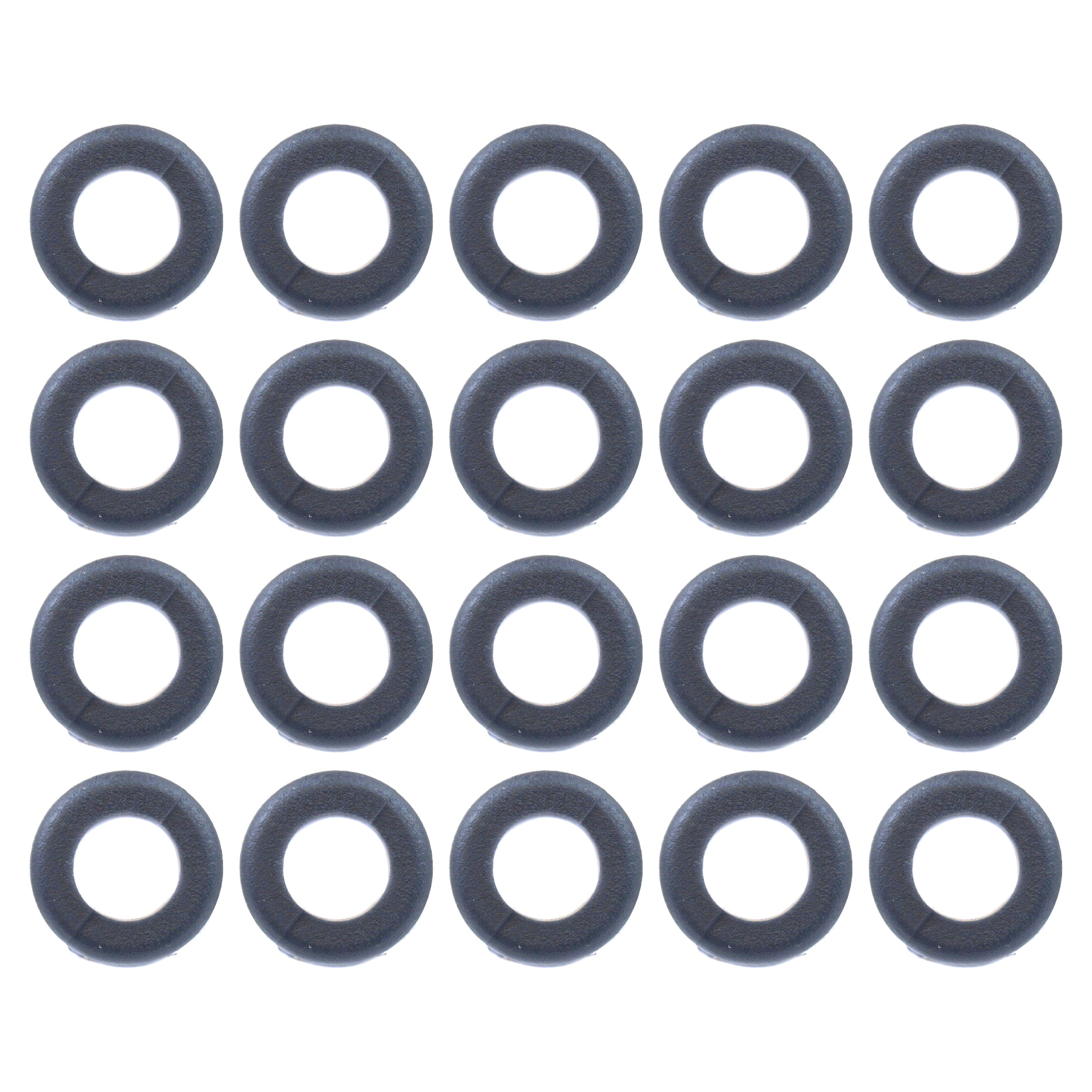 9MM RUBBER GROMMET WIRING, PACK OF 20