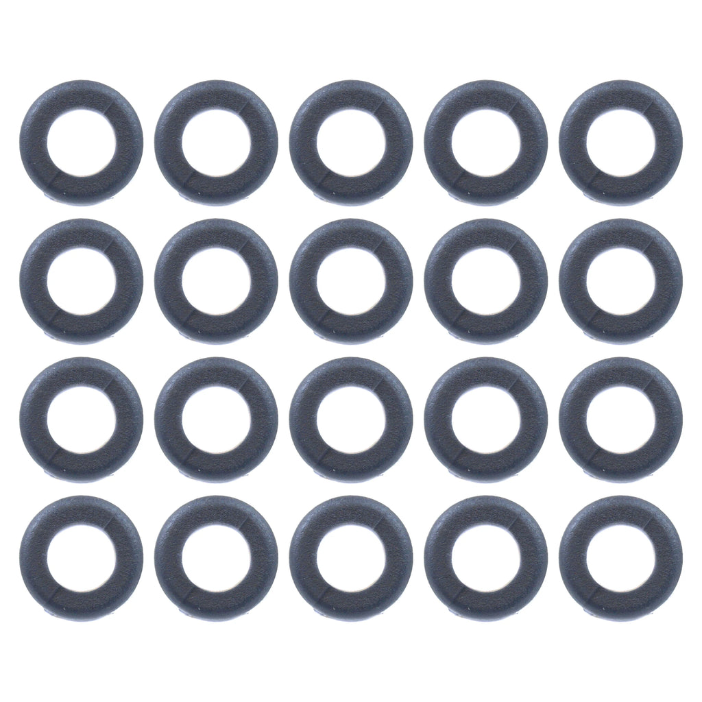 9MM RUBBER GROMMET WIRING, PACK OF 20