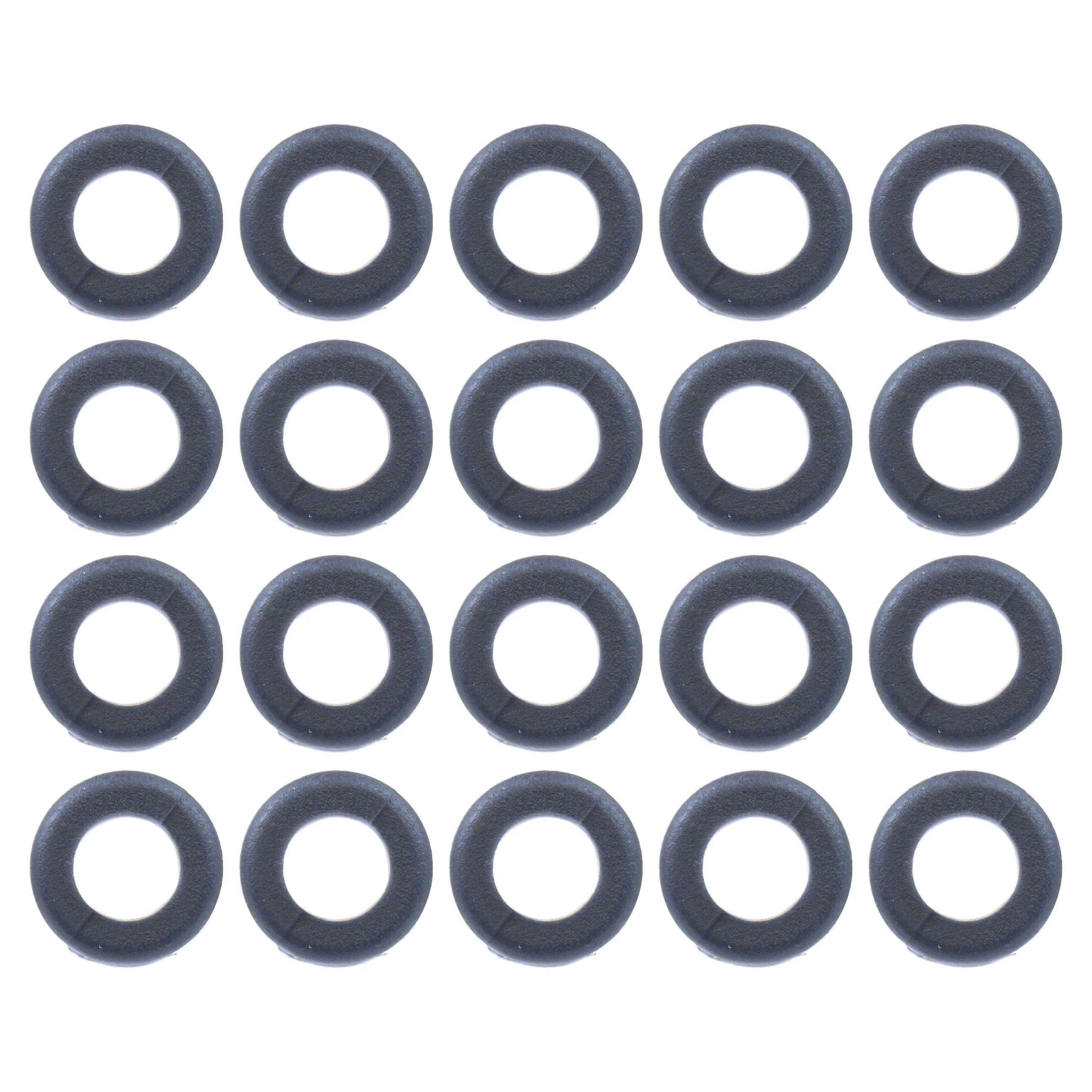 9MM RUBBER GROMMET WIRING, PACK OF 20