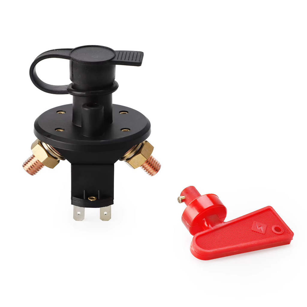 BATTERY ISOLATOR KILL SWITCH 12/24V 175A 4-TERMINAL KEYED FIA TYPE SSW2802 240-01127
