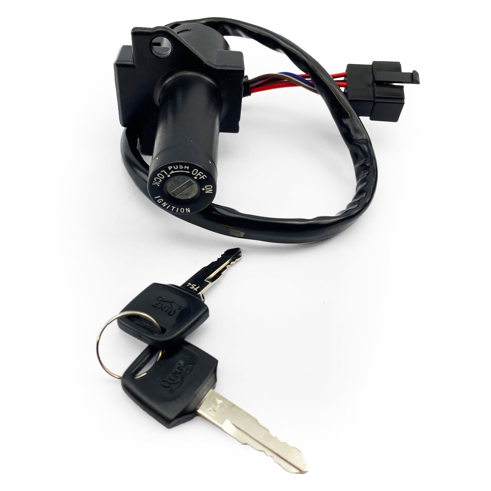 SWITCH IGNITION HON CB 84-90, 35100-MB0-007, HONDA, ROAD