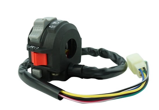 LEFT HANDLEBAR SWITCH 93-01 YAMAHA BIG BEAR MOTO-4 WARRIOR WOLVERINE KODIAK GRIZZLY 350 400 600