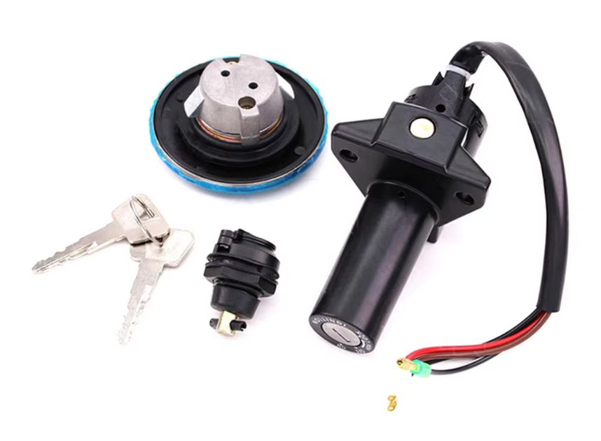 IGNITION SWITCH LOCK & TANK CAP FOR YAMAHA YBR125 CARB MODELS 3D9-Y8250-27