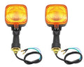 2pcs TURN SIGNALS LIGHTS INDICATOR LAMPS 1983-1984 HONDA XL200R 33600-KB1-406