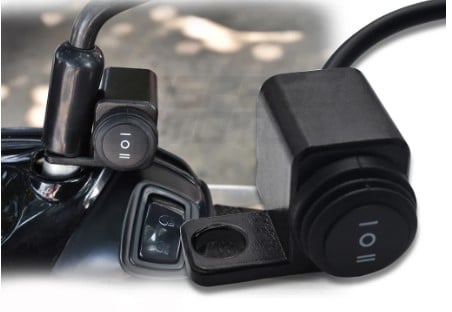 MINI DRIVING LIGHT SWITCH MOUNTS ON MIRROR MOUNT