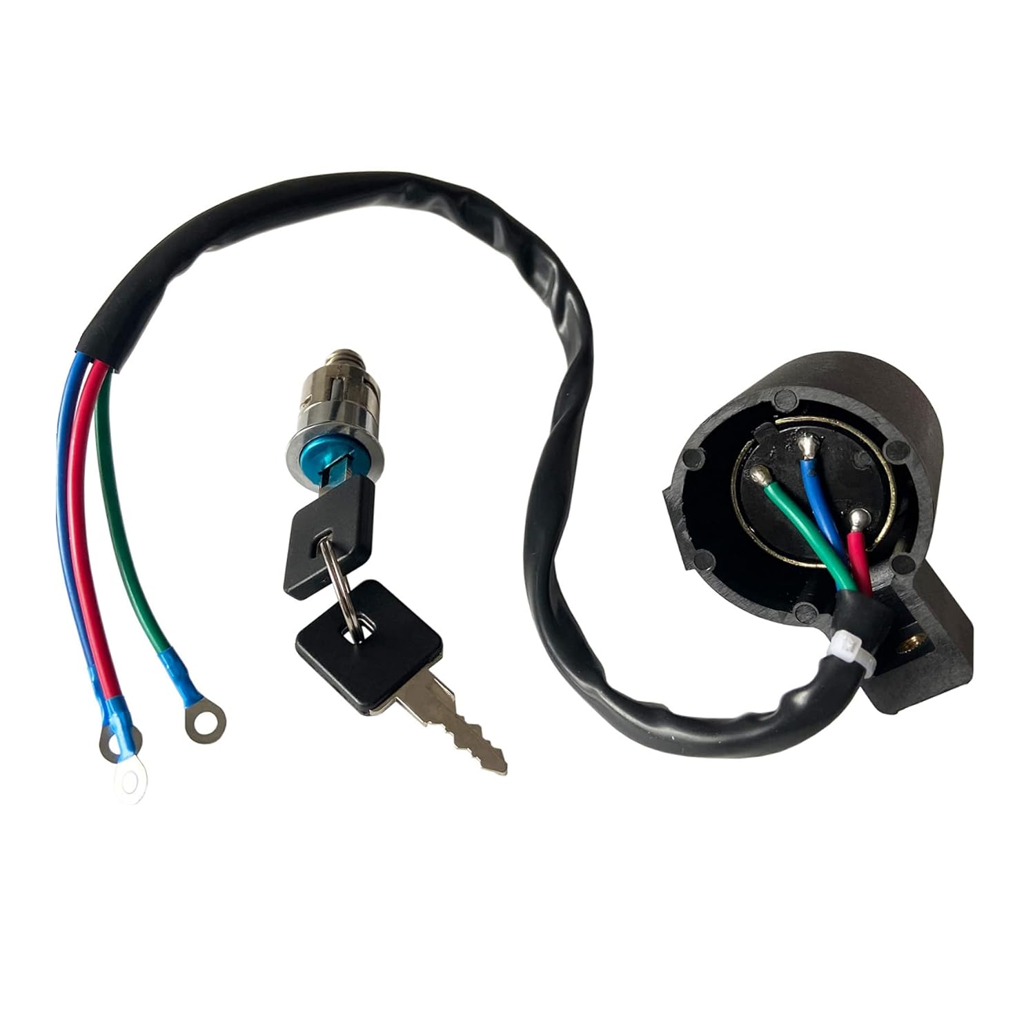 3 WIRE IGNITION SWITCH LOCK SET WITH 2 KEYS 1995-2003 HARLEY DAVIDSON SPORTSTER XL 883 1200 X48 72V