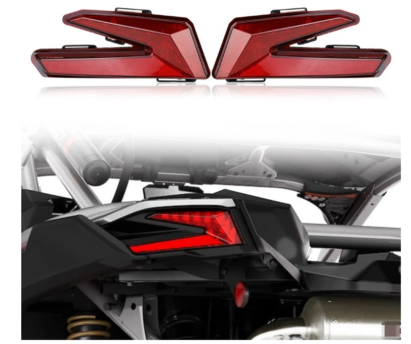 1 PAIR LED TAILLIGHT REAR LAMP FOR CANAM MAVERICK X3 2017-2024