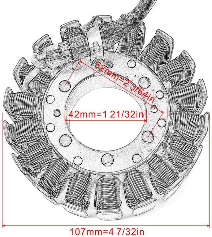 STATOR COIL 2001-2006 HONDA CBR600F4I 31120-MBW-J21