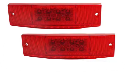 2Pcs RED LED TAIL BRAKE LIGHST POLARIS RANGER 400 500 570 2411450