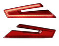 1 PAIR LED TAILLIGHT REAR LAMP FOR 20-21POLARIS RZR MODELS