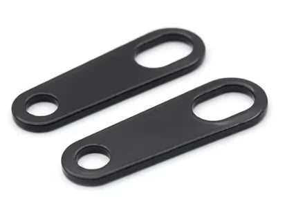 2pcs Turn Signals Mounting Brackets Rear Turn Signal Light 12mm Hole Z Bracket Holder Bike Electric Universal FLAT