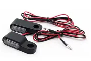 2pcs 12V Indicators LED Turn Signal Blinker Amber light Universal 3 LEDS