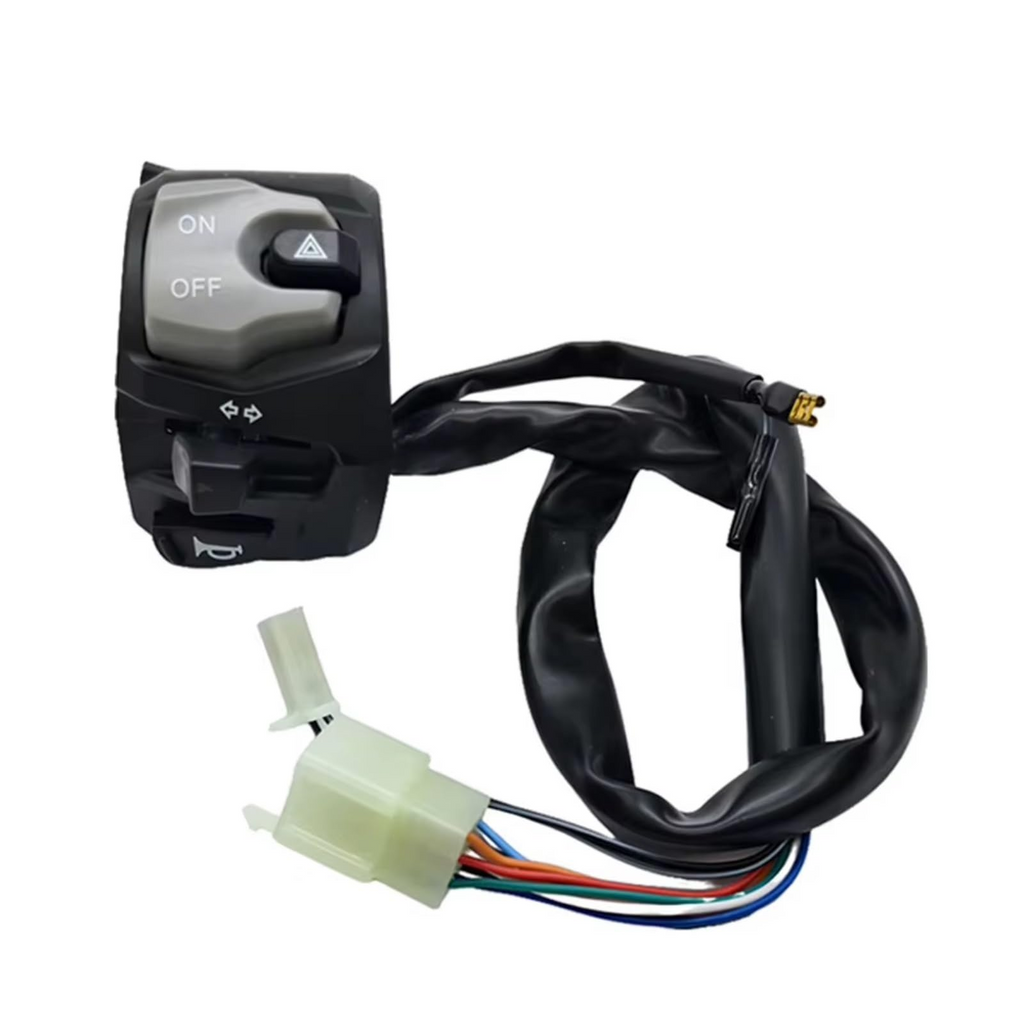HANDLEBAR SWITCH ASSEMBLY GSX MULTIFUNCTION HORN HEADLIGHT CONTROL 484651