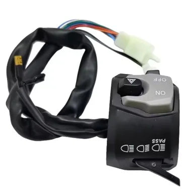 HANDLEBAR SWITCH ASSEMBLY GSX MULTIFUNCTION HORN HEADLIGHT CONTROL 484651
